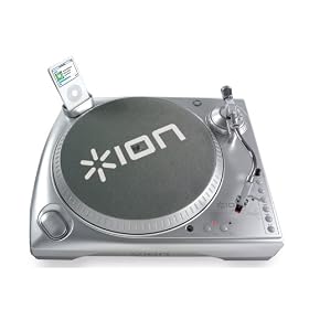 ION USB Turntable with Universal Dock for iPod