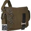 15.4"MESNGR Bag, Grn Full Canv