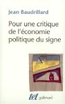 Pour une critique de l'�conomie polit...
