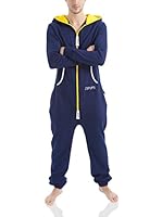 ZIPUPS Mono-Pijama Neon (Azul / Amarillo)