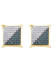 0.25CTW DIAMOND MICRO PAVE EARRING