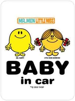 General sticker Mr. Men & Little Miss MMLM-2 baby in car sticker LCS-029 (japan import)