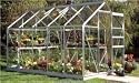 Halls Popular 106 10x6 aluminum model Greenhouse [H:POP106ply]