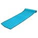 TRC Recreation Serenity 1.5” Thick Vinyl Coated Foam Swimming Pool Float Mat Adult Lounger with Built-In Roll Pillow, Tropical Teal
