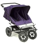 Urban Double Jogging Stroller - Plum Dot