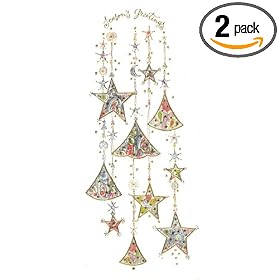 Turnowsky Holiday Cards With Envelopes, 8-Count Boxes (Pack of 2)