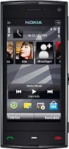 Nokia X6 Smartphone (8GB interner Speicher, Touchscreen) schwarz