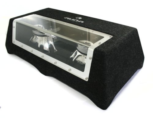 Auna CB3-5050 massiger Doppel-Subwoofer 2x 30cm (12'') Tieftöner Lichteffekt 2000W Auna Auna CB350-50
