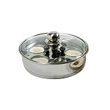 Krona Deluxe Stainless Steel Egg Poacher and Fry Pan Set