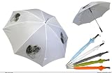 Parapluie Blanc Golf chien Dogue-de-mayorque Image du produit