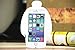 iPhone 6 Plus Case, 3D White Big Hero 6 Baymax Robot Silicone Soft Case Cover for iPhone 6 Plus 5.5 inch (Hand Vertical)