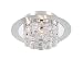All Products : PLC Lighting 81242-AL Ice Age 3 Light Flush Mount Ceiling Light,