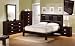 4 PC Cosmo Platform Bedroom Furniture Set by True Contemporary