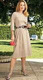 CLASSIC SHIRTDRESS WITH PATCH POCKETS