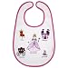 Washable Bib Baby Cie Princess Pink Polka Dot Melamine Melamine Dinnerware