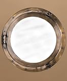 Authentic Models AC189 Bronze Lounge Porthole Mirror