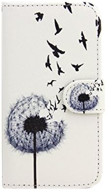 S6 Case,Galaxy S6 Case,Yourfairy [Kickstand Feature] Wallet PU Leather Wallet Flip Case Cover Built-in Card Slot for Samsung Galaxy S6 (Not for S6 Edge) Case(Dandelion),Sent Stylus Pen