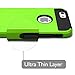 iPhone 6 Plus Case, MagicMobile® Cute Protective Hard Shockproof [Drop Protection] Fashion Cover for Apple iPhone 6 Plus (5.5') Impact Resistant Hybrid Thin Armor Case [ Green / Black ] with Screen Protector.