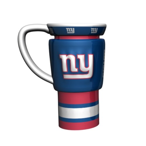 NFL New York Giants 16-Ounce Sculpted Travel Mug