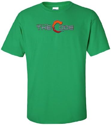 IamTee The Code : up up down down left right left right b a start T-Shirt-Green-L