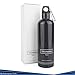 Futurepace Tech Best Stainless Steel Double Walled Vacuum Insulated Water Bottle - Charcoal - 20oz / 600ml - Perfect for Hiking, Camping, Beach, Yoga, Travel
