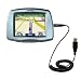 Coiled Power Hot Sync and Charge USB Data Cable w/ Tip Exchange for the Garmin StreetPilot C510 - Gomadic Brand