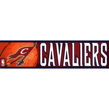 NBA Basketball Cleveland Cavaliers Bumper Sticker (2-Pack)