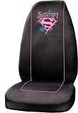 Supergirl with Stars & Butterflies Seat Cover