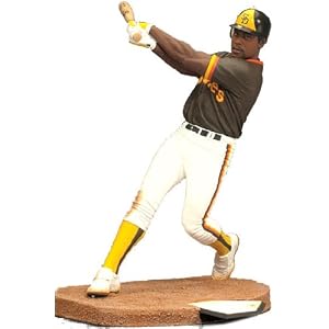 McFarlane Toys MLB Cooperstown Series 7 Action Figure Tony Gwynn (San Diego Padres) Brown Jersey by SportsPicks: MLB Baseball