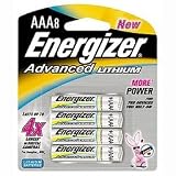Energizer Lithium Alkaline Battery For Energizer AAA