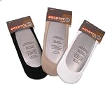 No Show Loafer Liner Sock - 3 pack - for Men by Gold Toe (Khaki)