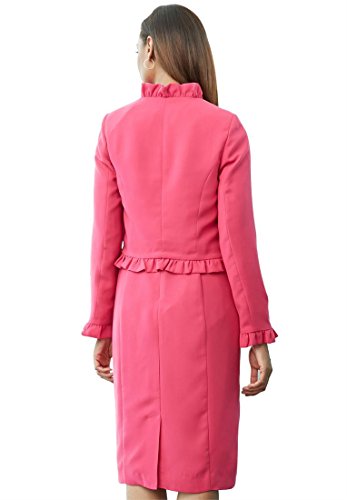 Jessica London Women's Plus Size Jessica London 2-Piece Ruffle Jacket Dress