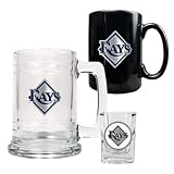 Tampa Bay Rays Mugs & Shot Glass Gift Set