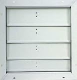 Auto WHT Gable Shutter