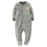 Carter's （カーターズ） :: ロンパース フリース カバーオール 長袖 足つき 男の子 ポリエステル100% :: Fleece Snap-Up Sleep & Play :: 9M (67