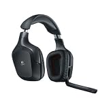 Logitech Wireless Gaming Headset G930 Casque sans-fil Son surround 7.1 Trois touches G programmables Microphone antiparasite avec sourdine automatique Commandes audio plac�es sur l'oreillette Noirpar Logitech