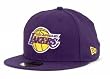 Mens Los Angeles Lakers Basic Purple Hardwood Classics 59FIFTY Fitted Cap