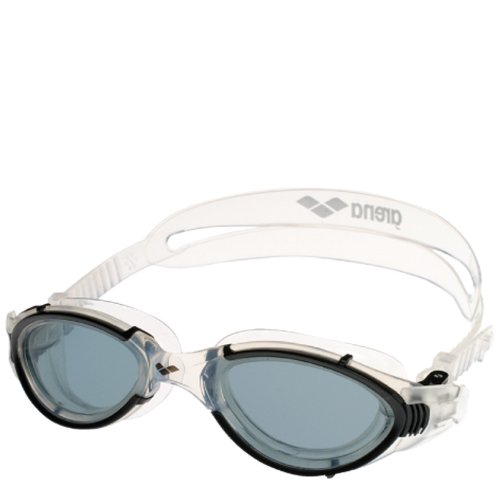 Arena Herren Schwimmbrille Nimesis Small, black/smoke/clear, unisex, 92293