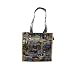 Tapestry Shopping Tote Bag with Detachable Coin Pouch, 12 x 12