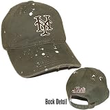 New York Mets Paint Spill Adjustable Hat
