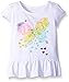 Kidtopia Girls' Toddler Cap Sleeve Peplum Top with Butterfly
