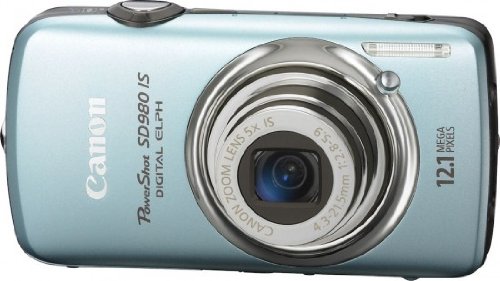 cyber monday price Canon SD980IS Blue