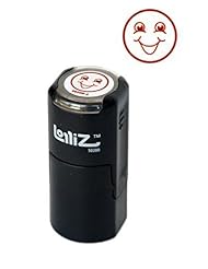 From Amazon.com. Click for details:
 Office Product: LolliZ? Smiley Face 2 Round Self-Inking Teacher Stamp With Lid. Red Color - LolliZ? Office Product: LolliZ? Smiley Face 2 Round Self-Inking Teacher Stamp With Lid. Red Color - LolliZ?
