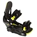 The Salomon Relay Pro is a responsive and ultra comfortable binding that is all about enhancing the connection between your boot and bindings. Its Tensor system uses a unique cable system to transfer power directly from the highback to the front of the baseplate for powerful and reactive heel-to-toe response, and give a gap free boot wrap for the best fit. This dynamic tech allows for a more natural, yet still supportive lateral boot motion, and gives you a surf-inspired ride that is perfect for slashing turns and carving up the whole mountain. You also get the unique Smart Sole + Air Cells padding that provides the best in cushioning and heightened board feel for more control and shock absorption over even the iciest terrain. The deal is sealed with 3D Supreme Light ankle straps and True Grip toe straps that deliver the ultimate in comfort and performance.FEATURES:Flex Rating: 4 (1=most/5=least)BASEPLATE - Relay baseplate, IMS, Composite 45%, adjustable toe ramp, Light Loop, universal discFlat Frame Integra highbackFast Fit True Grip toe strapmart Sole + Air Cells padding3D Supreme Light ankle strapViper Ratchet system w/Aluminium buckleTool-free adjustment throughoutGLOSSARY:IMS:Salomon's patented trick for keeping your disc screws in place, while adjusting your bindings or swapping out boards.Composite 45%:Mega responsive material with all the benefits of polyamide but 20% more rigid thanks to Salomon's glass fibre overloading process.Light Loop:A flexible heel loop, with 3D tightening around the entire perimeter of your boot; for powerful, naturally smooth ankle movement.Flat Frame Integra highback:Features the integrated forward lean concept, a light design and a freestyle flex. Stronger at the base, for more support with a flat top to i