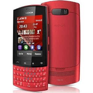 NOKIA ASHA 302 SILVER AZERTY