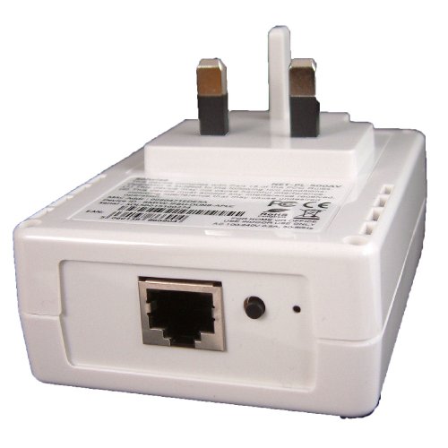 Solwise 500AV HomePlug Ethernet Adapter, 500Mbps
