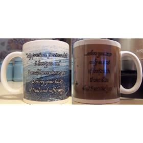 Footprints Christian Coffee Mug by A Hand Full of Heaven
