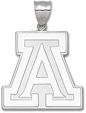 Arizona Wildcats Solid Sterling Silver ''A'' Giant Pendant