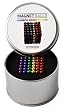 Magnet Balls Rainbow Edition: The Original 216 Pc Magnetic Rare Earth Magnet Puzzle in Collector Tin (5mm)