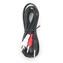 6FT 3.5mm Mini Plug to RCA Hook Computer To Stereo 6 FT